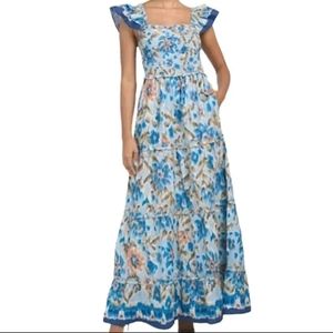 House of Harlow 1960 Zoe Blue Dres